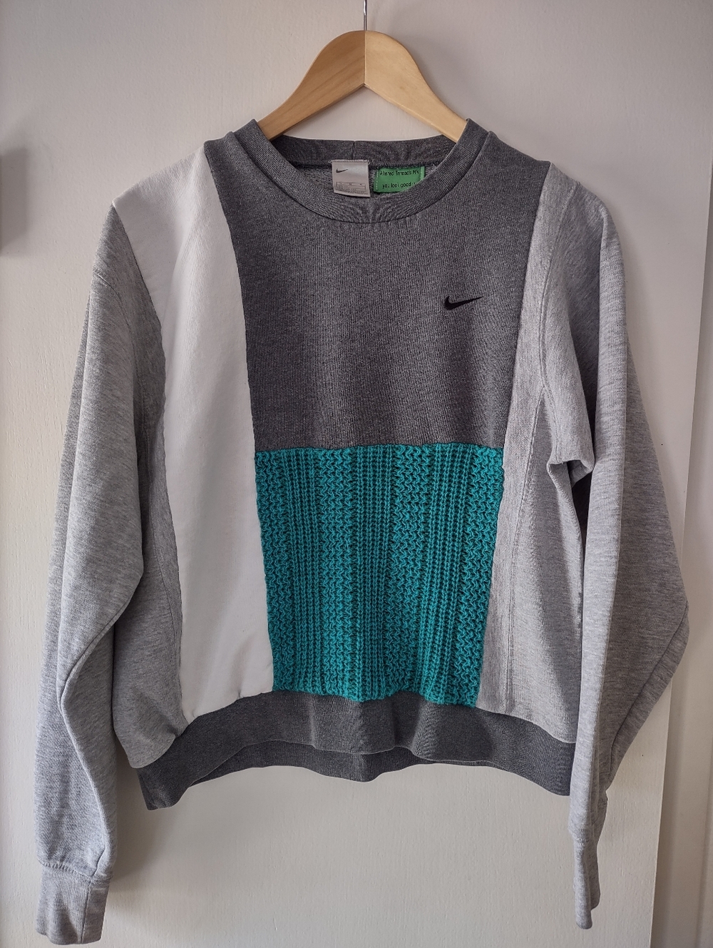 Nike Reworked Colorblock Sweatshirt – Medium